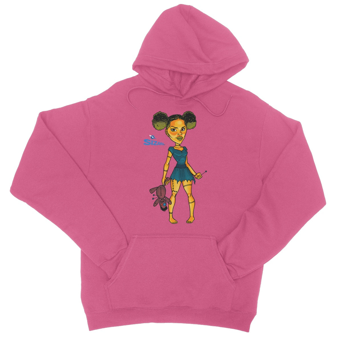 Voodoo Doll College Hoodie