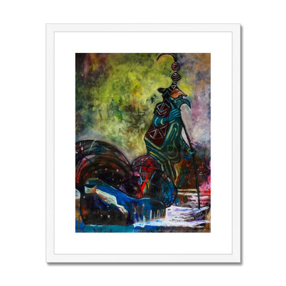 Fishing for Praise Framed & Mounted Print