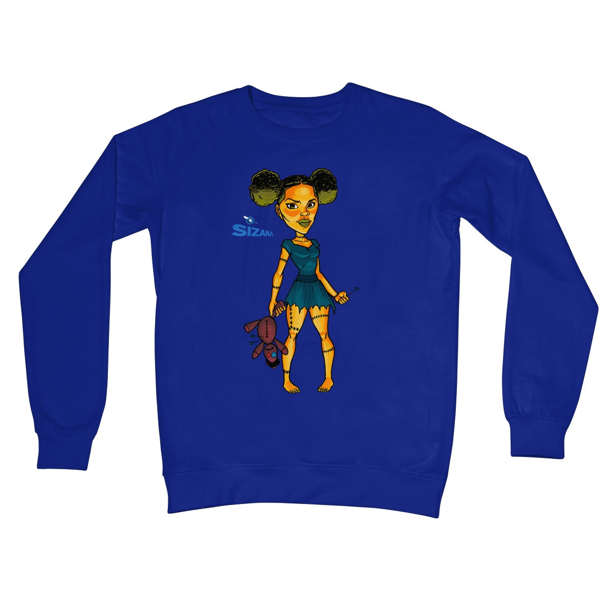 Voodoo Doll Crew Neck Sweatshirt