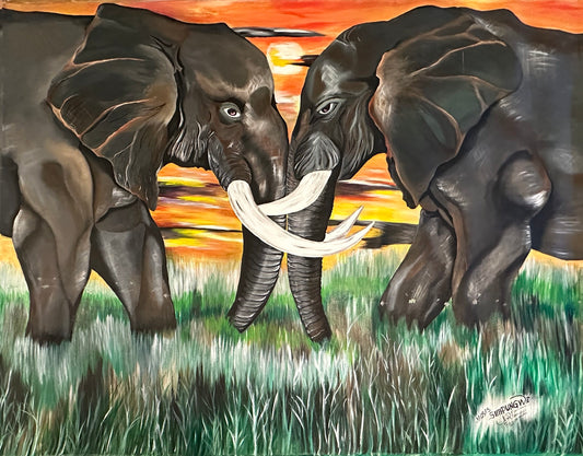 Harmony Acrylic Canvas Painting