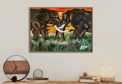 Harmony Acrylic Canvas Painting